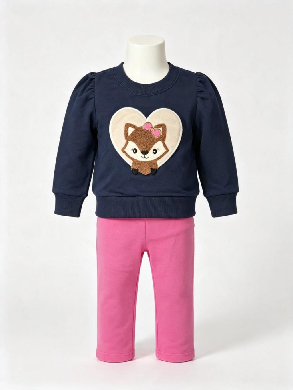 Conjunto Bebê Menina Raposa + Legging Kyly 1000741 — foto 2