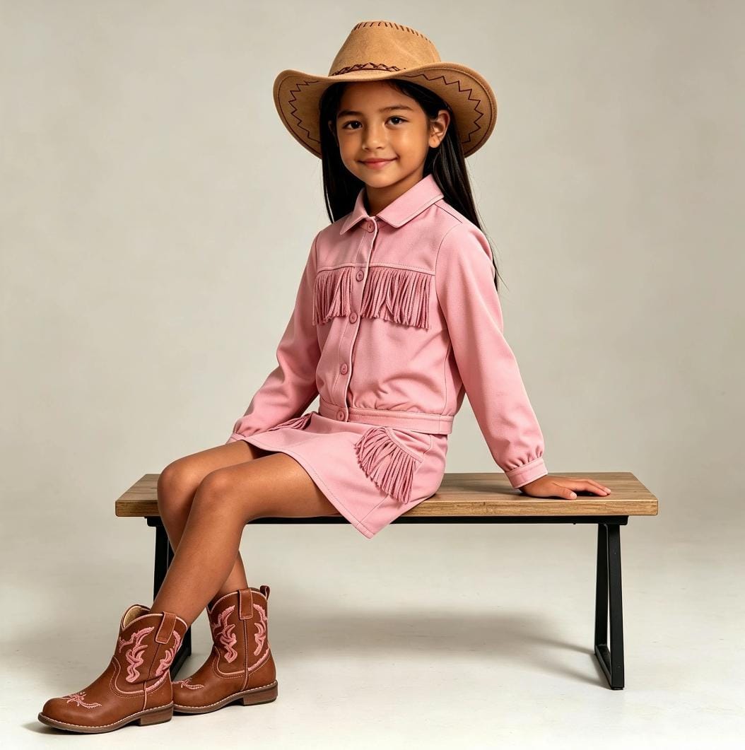 Conjunto Infantil Menina Corações Blusa + Legging Kyly 1001553 — foto 1