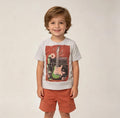 Conjunto Infantil Menino Camiseta + Bermuda Kyly 1001887 — foto 1