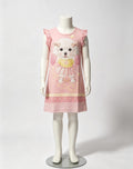 Vestido Infantil Menina Manga Curta Alakazoo A5210 — foto 1