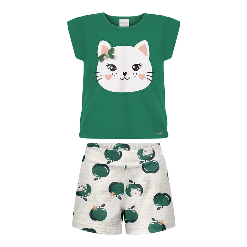 Conjunto Infantil Menina Alakazoo A5280 — foto 1
